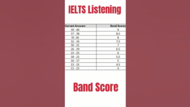 listening band score